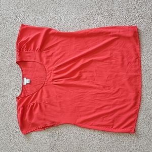 Motherhood maternity red blouse
